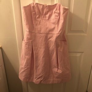 Lilly Pulitzer Blossom Seersucker Strapless Dress